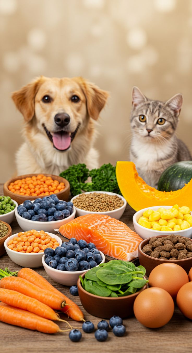 🐶🐱 Healthy Pets, Happy Lives! 🥦🍠🥕🐟🍳